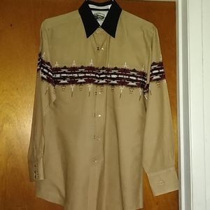 3  medium size Men's long sleeve shirts